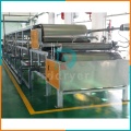 Powder coating flaking machine