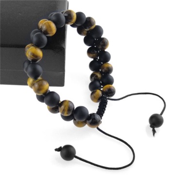 Brown Tiger Eyes Lelaki Gelang