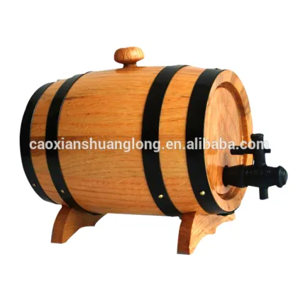 Wood oak wine barrels