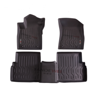 hot sale auto decoration floor mats durable easy wash necessary vehicle accessories car protection pad  for MG ZS