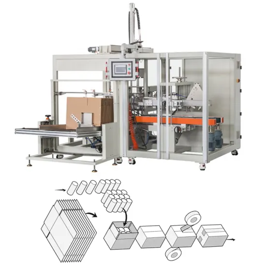 Top Loading Automatic Case Packer Carton Box Case Packing Machine - Factory Direct Supply
