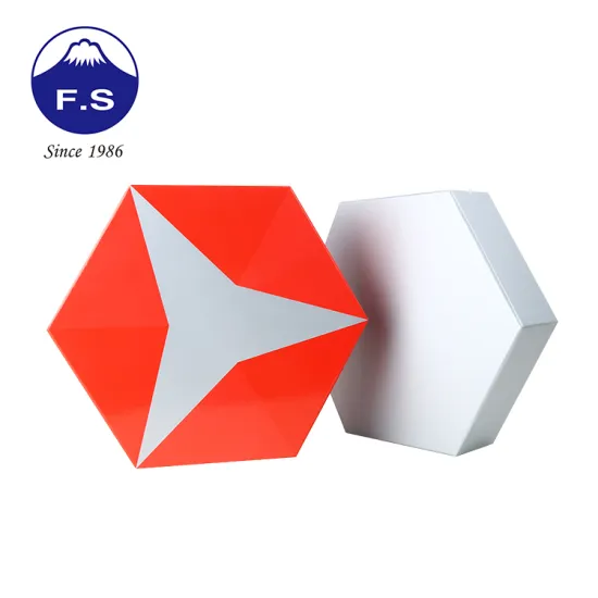 Glossy Cardboard Gift Box Customized Two Pieces Box