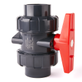 Katup Bola PVC Double Union untuk Sistem Air