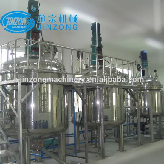 Jinzong chemical, pharmacy,cosmetics,Cosmetic Product Type and New Condition mixing tank