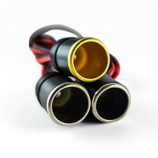 12/24V DC Female Car Cigarette Lighter Socket Plug Connector Cable