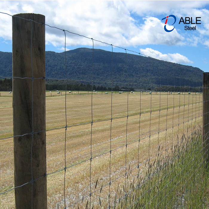 High Tensile Strength Woven Cattle Fence