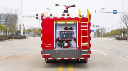 Dongfeng Duolicar 5cbm Fire Fighting Equipment Truck