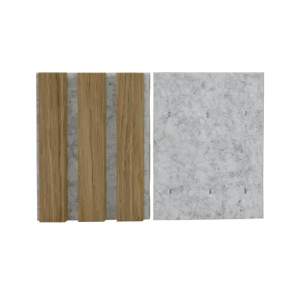 Banquet Hall Decoration Soundproof 3D Wood Wall Panel