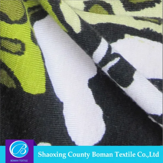 Fashion fabric supplier High quality Design Knitted spun rayon fabric