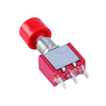 Best Quality 6mm Push Button AC 250V Solder Terminal 3Pin On-(On) Mini Toggle Switch