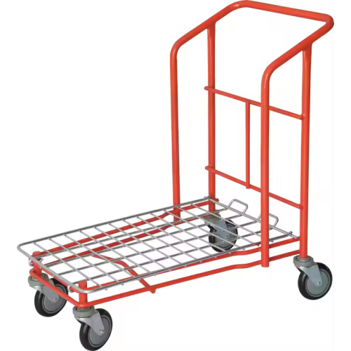 Movable Not Rust Durable Frame Warehouse Trolley