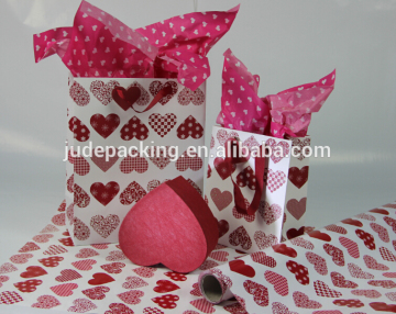 Custom logo paper bag glitter paper bag