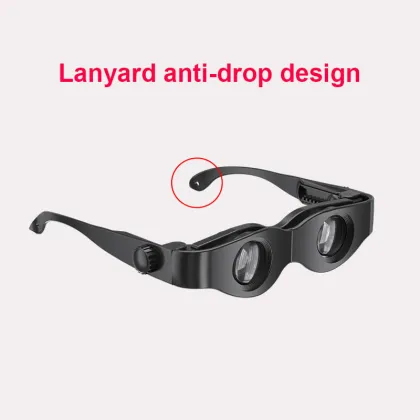 3X Opera Glasses Fishing Binoculars - Hands-Free Telescope for Fishing, Bird Watching & Sports