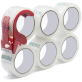 Transparent packaging tape is easy to stick