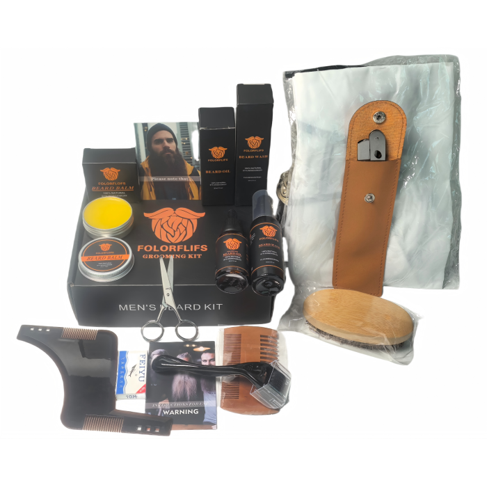 Conjunto de 12 piezas de recortadora de barba