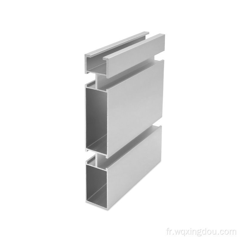 23130 Profil en aluminium 6063 Bracket d'oxydation en argent