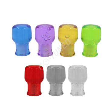 Pandilla de cambio de engranaje de burbujas de cristal de 65 mm - Accesorio de automóvil JDM universal