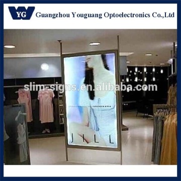 China factory make double sided led strip lightbox