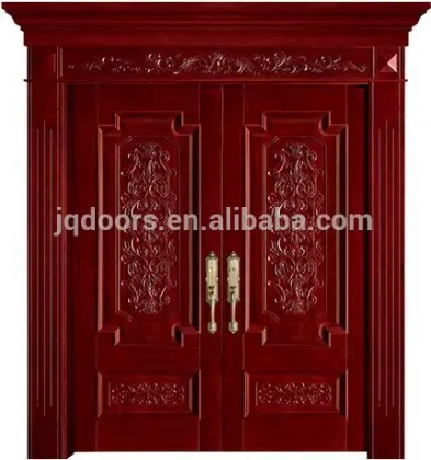 solid wooden door,100% wooden door,timber wood door