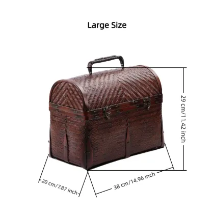 Portable Bamboo Tea Chest: Intangible Cultural Heritage for Outdoor Tea Parties