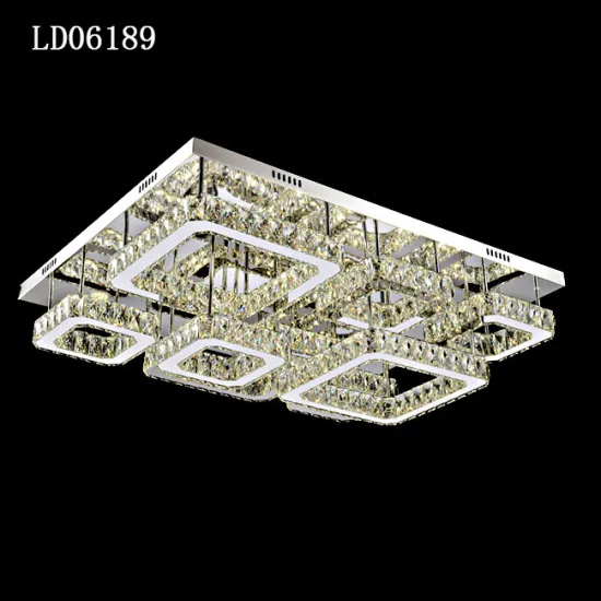 Modern led crystal hanging ceiling lights