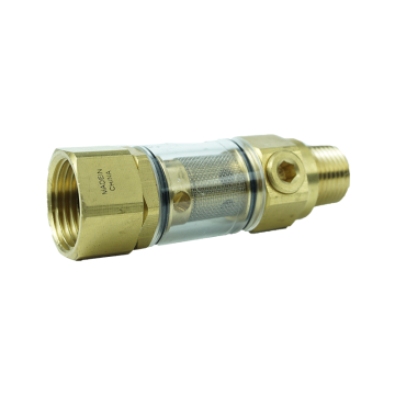 Brass pressure resistant water filter for car washer