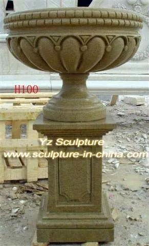 Sandstone Flower Pot
