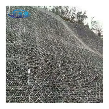 SNS Rockfall Protection Net Stainless Steel Wire Rope Mesh Price