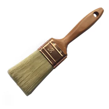 Wooden Handle Coppered Ferrule Mixed Bristle Paint Brush