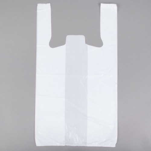 High Density Black Grocery Shopping Bags