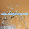 Acrylic Irregularity Crystal Stone Beaded Wire Garland