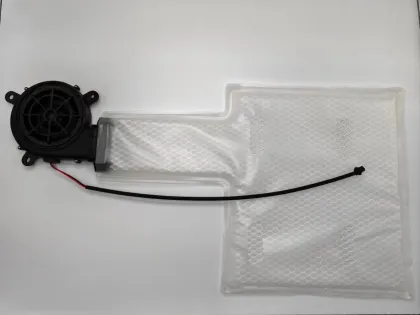 Ventilated Leather Seat Cushions and Air Mats for Car Interiors