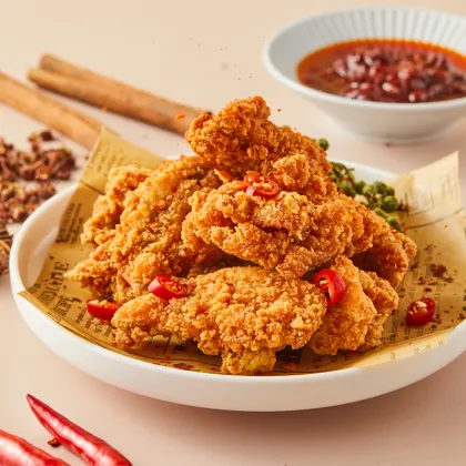 Baked Chicken Flavor Snacks