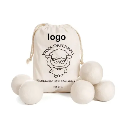 Wholesale Eco-Friendly Wool Dryer Balls with Bag - New Zealand Organic Laundry Solution