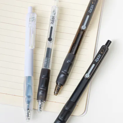 Custom Logo Neutral Gel Ink Pen with 0.5mm Tip