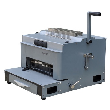 Factory Price SUPU 4-in-1 Binding Machine - Plastic Coil and Double Wire