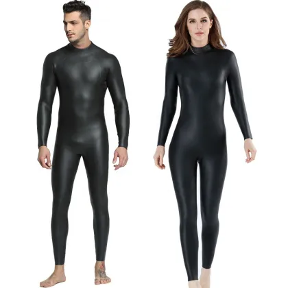 CR Triathlon Smooth Skin Full Sleeves Neoprene Wetsuit for Surfing and Swimming