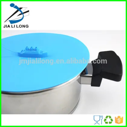 Silicone steamer lid adjustable pot lid