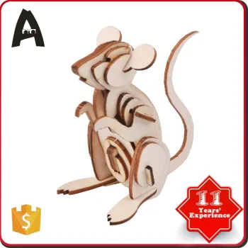 Good Reputation factory supply 3d wood painting turtle puzzles
