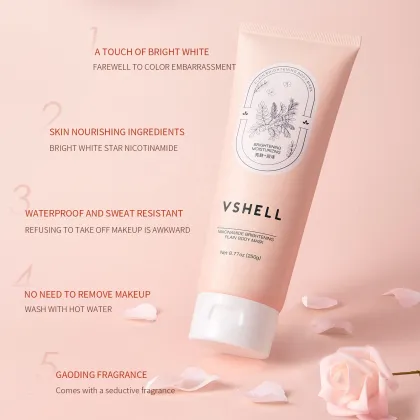 OEM Body Care Product - Salon SPA Gel Skin Protective Mask with Niacinamide Sunscreen and Hydrating Body Lotion