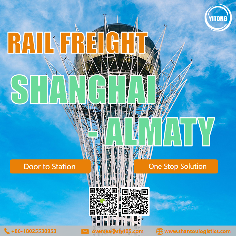 railway from shanghai to almaty