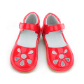 New Fashion Girls Shoes Fashion Style Flat Baby Girls Toddler Squeaky Shoes Manufactory