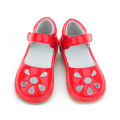 Fashion Style Flat Baby Girls Toddler Squeaky Shoes