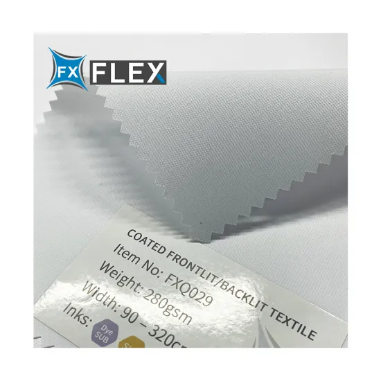 FLFX Canvas Fabric Rollo Sublimation Polyester Canvas Fabric