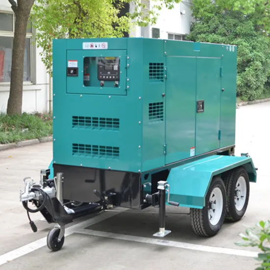 Customized Trailer with 25KVA Cummins Portable Generator for Sale