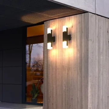 Modern Geometric Acrylic Wall Lamp with Energy-Saving Aluminium Body