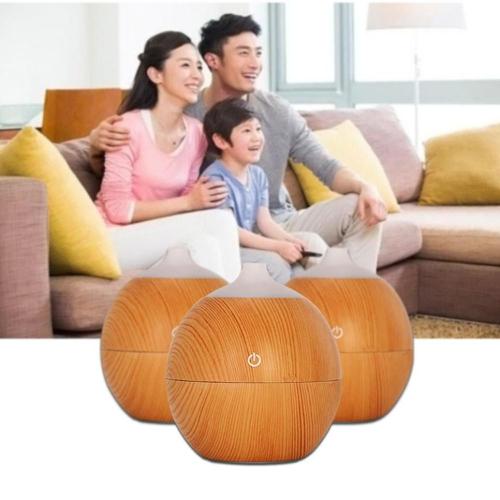 2018 130ml Wooden Aroma Diffuser Air Creative Humidifier