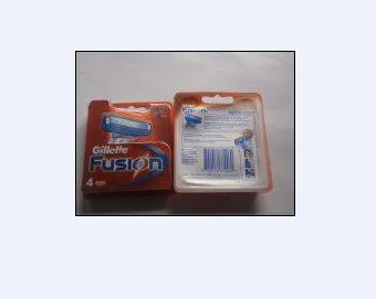 Gillette fusion 4s razor blades of men shaving