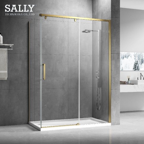 Porte de douche à charnière Enclos de salle de bain Sally