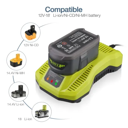 18V Li-ion Replacement Batteries 5000mAh for Ryobi Cordless Drills